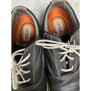 FootJoy Men's FJ Contour 54263 Spike less Black Leather Golf Shoes US 10M